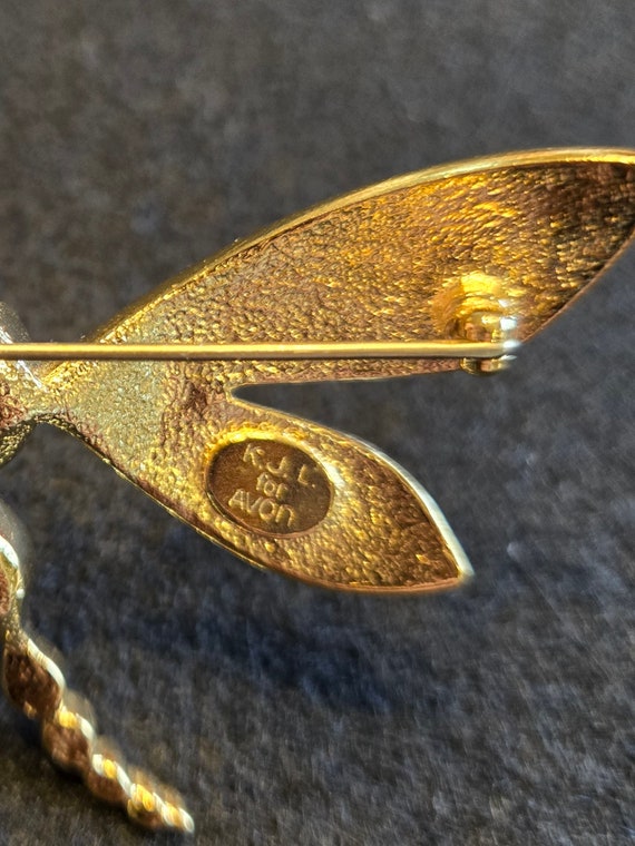 vintage KJL Kenneth Jay Lane for Avon Gold Tone P… - image 7