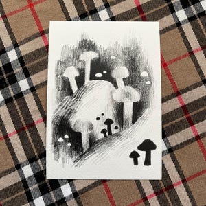 print champignons