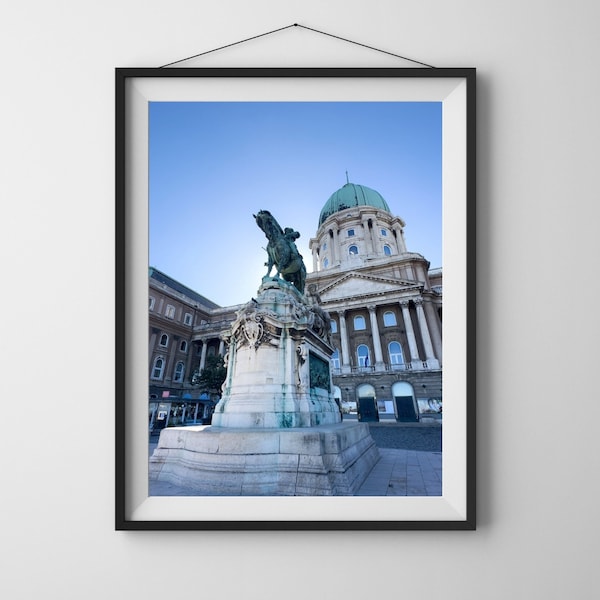 Buda Castle: Budapest Print & Photography for Home Decor - Elevate Your Living Room with Iconic Art Celebrating Hungary's Landmark
