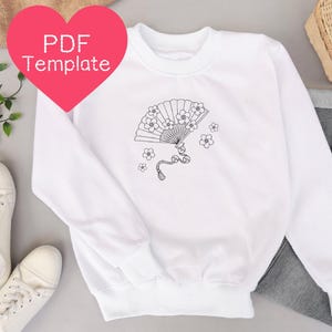 MEGA Japanese Embroidery Bundle 10pk, Embroidery PDF Pattern, Instant Digital Download, DIY Hand Embroidery Pattern, Beginner Embroidery