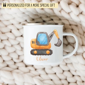 Enamel Mug, Baby Gifts, Children, Personalized Mug, Personalized Enamel Mug, Kids Mug, Kindergarten, Personalised Childs Mug