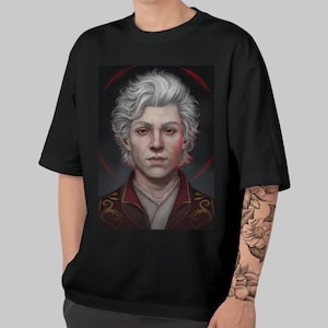 Limited Astarion Baldurs Gate 3 Girl Dinner Vintage T-Shirt, Gift For Women and Man Unisex T-Shirt, astarion high elf, astarion rogue shirt