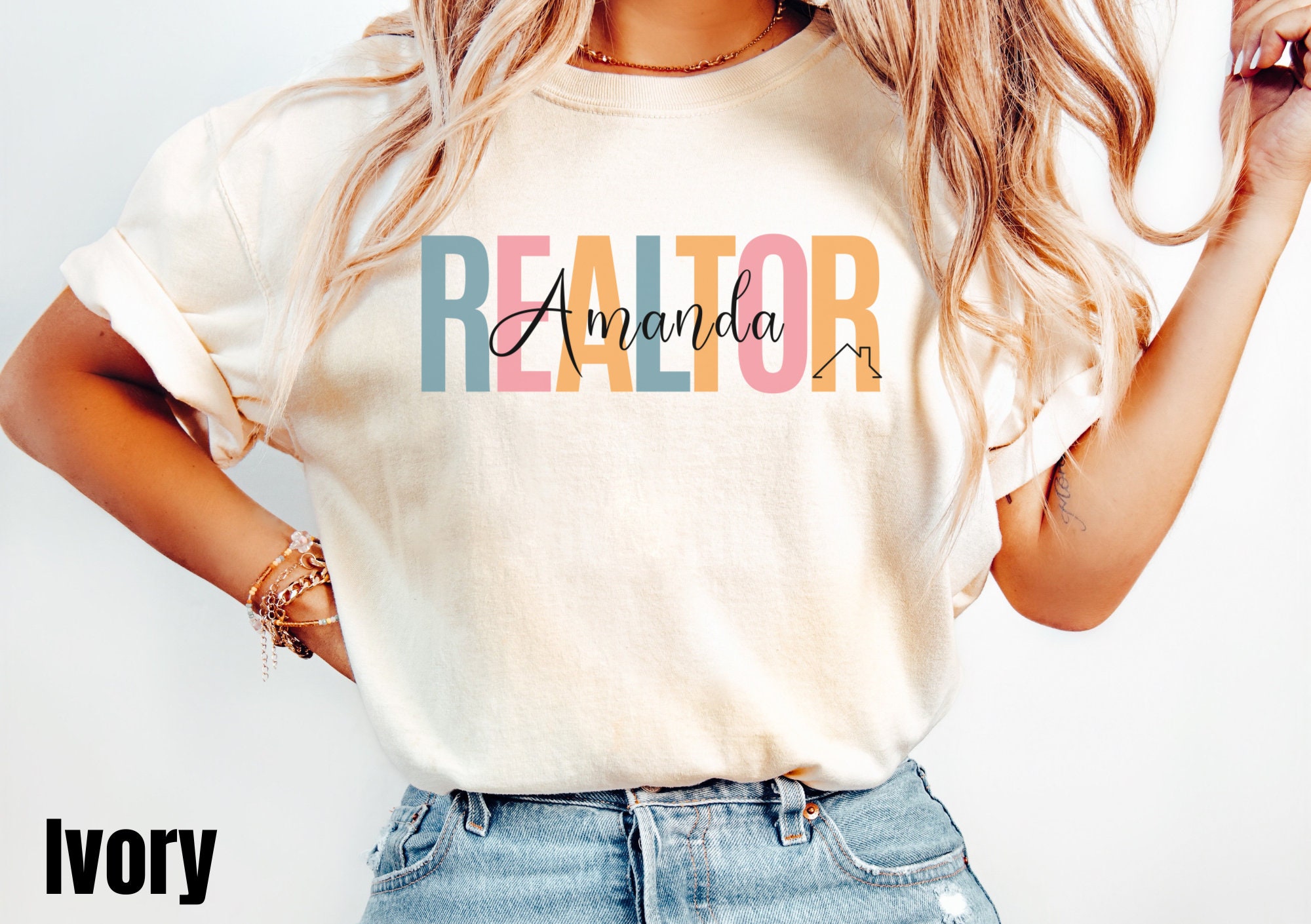 Personalized Real Estate Agent Shirt, Realtor Shirt, Gift For Real Estate Agent, Closing Gift, Real Estate Shirts, Realtor Gifts