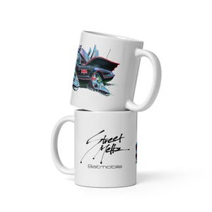 StreetMeltz Coffee Mug - Batmobile art