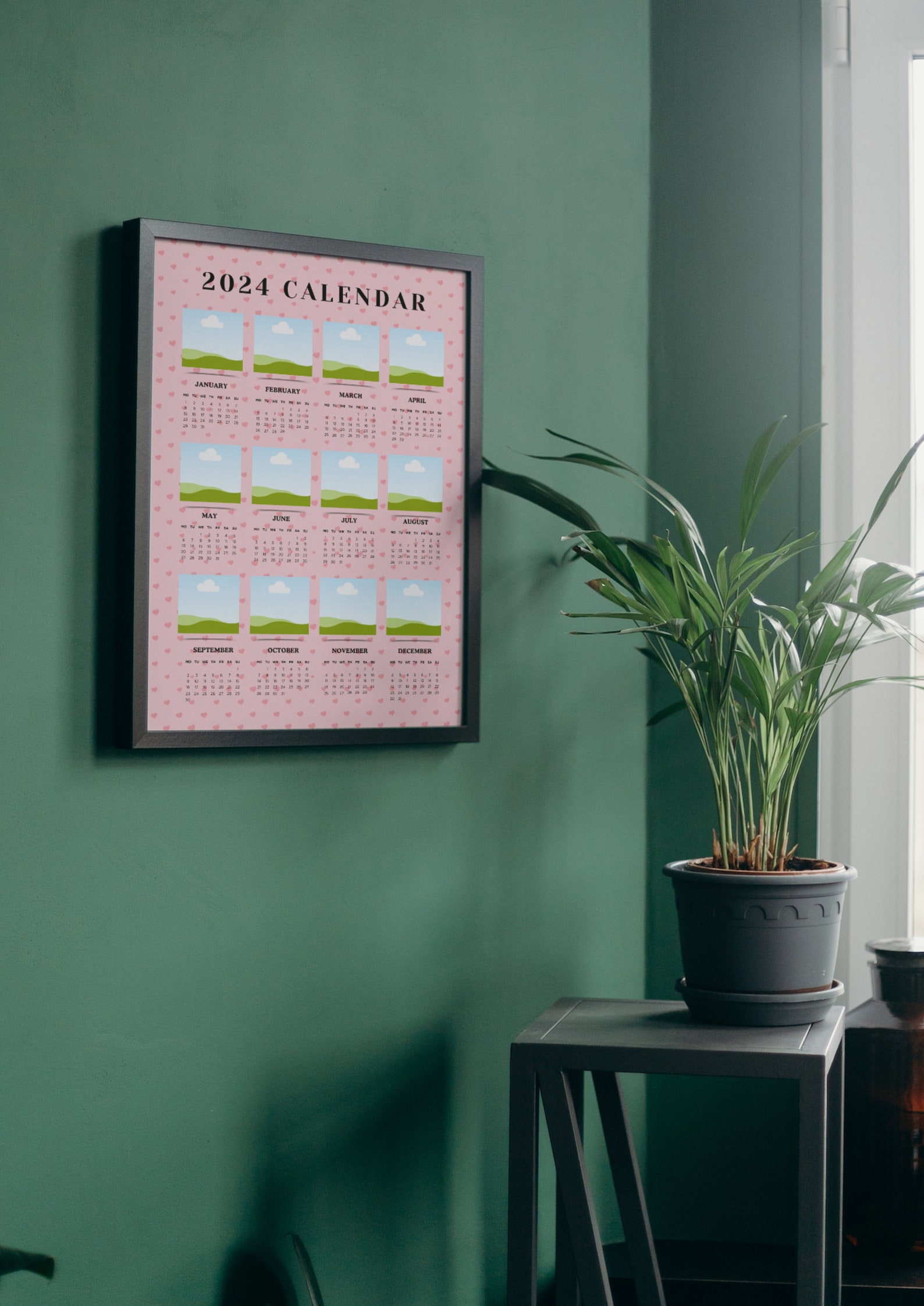 Yearly Calendar Design