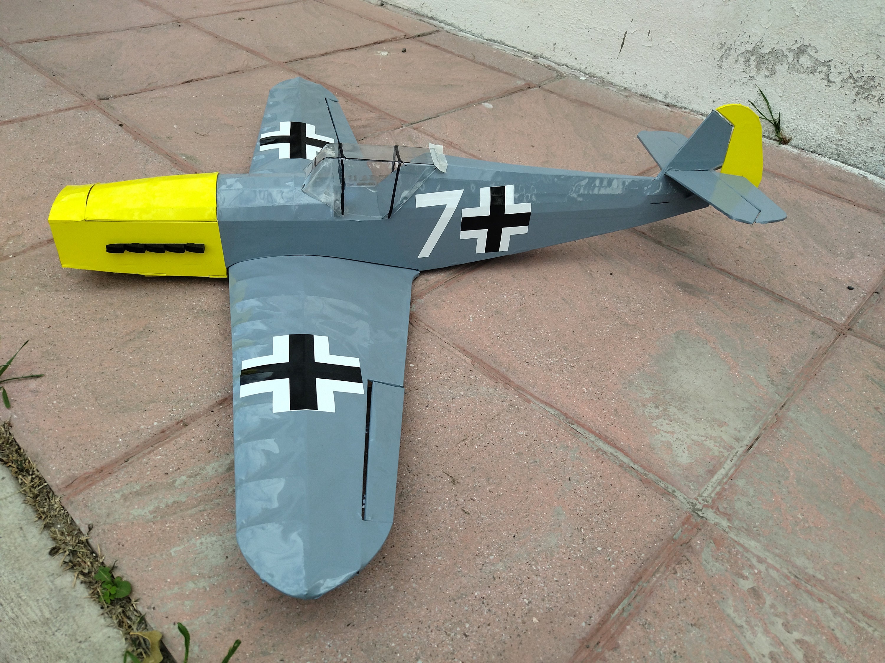 DXFデジタルプラン。メッサーシュミット BF-109 ラジコン飛行機 - Etsy