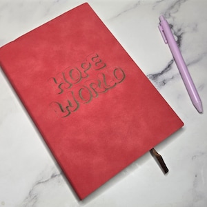 BTS Inspired Hope World Notebook
