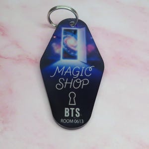 Bts Magic Shop Keychain - Etsy