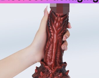 Fantasy Dildo for Woman, Dildo with Super Strong Bottom Suction, Sex Toys, Adult Toy, Silicone Dildo, Gift for her, Mature