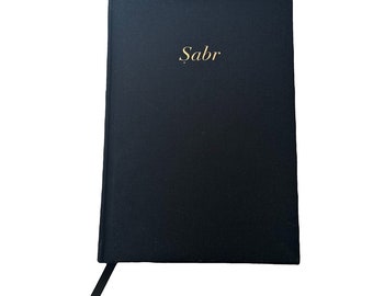 Sabr Linen Notebook Journal