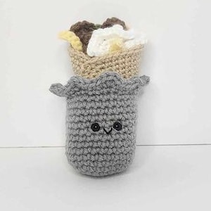 Crochet Amigurumi Burrito Handmade