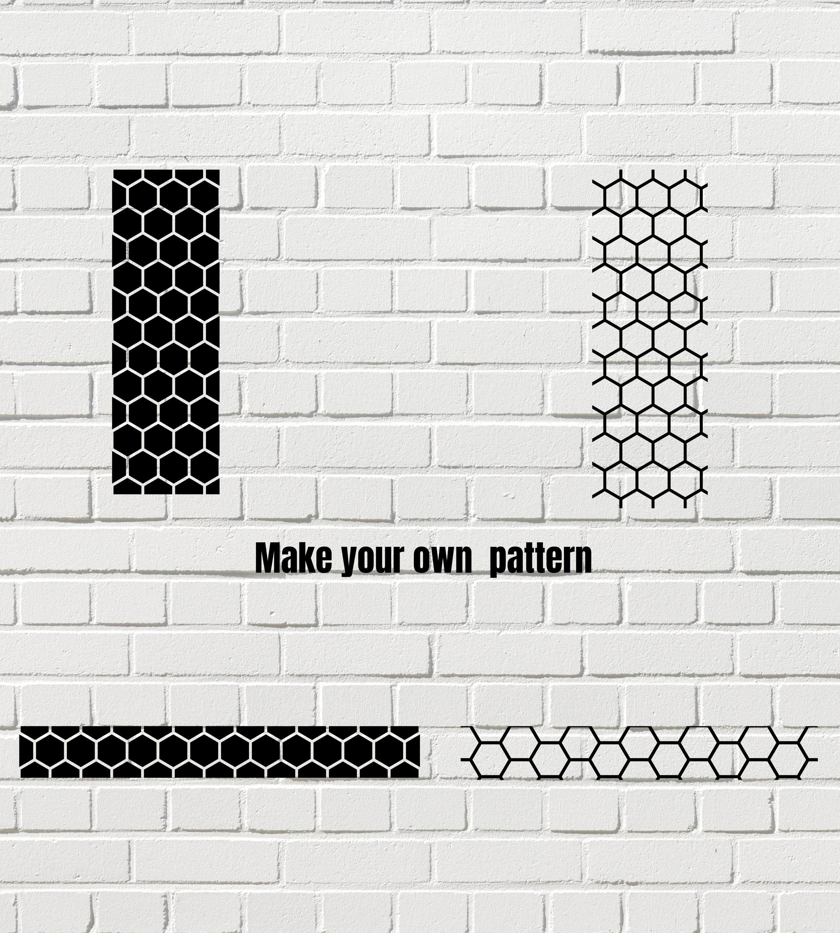 Honeycomb Seamless Pattern Svg - Commercial Use- Instant Download - Etsy