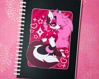 Monochrome Cerise Loona Reusable Sticker Book