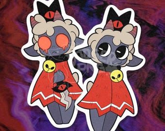Sweet & Sacrifice Lamb - Cult of the Lamb Sticker