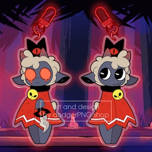 The Lamb Acrylic Charm