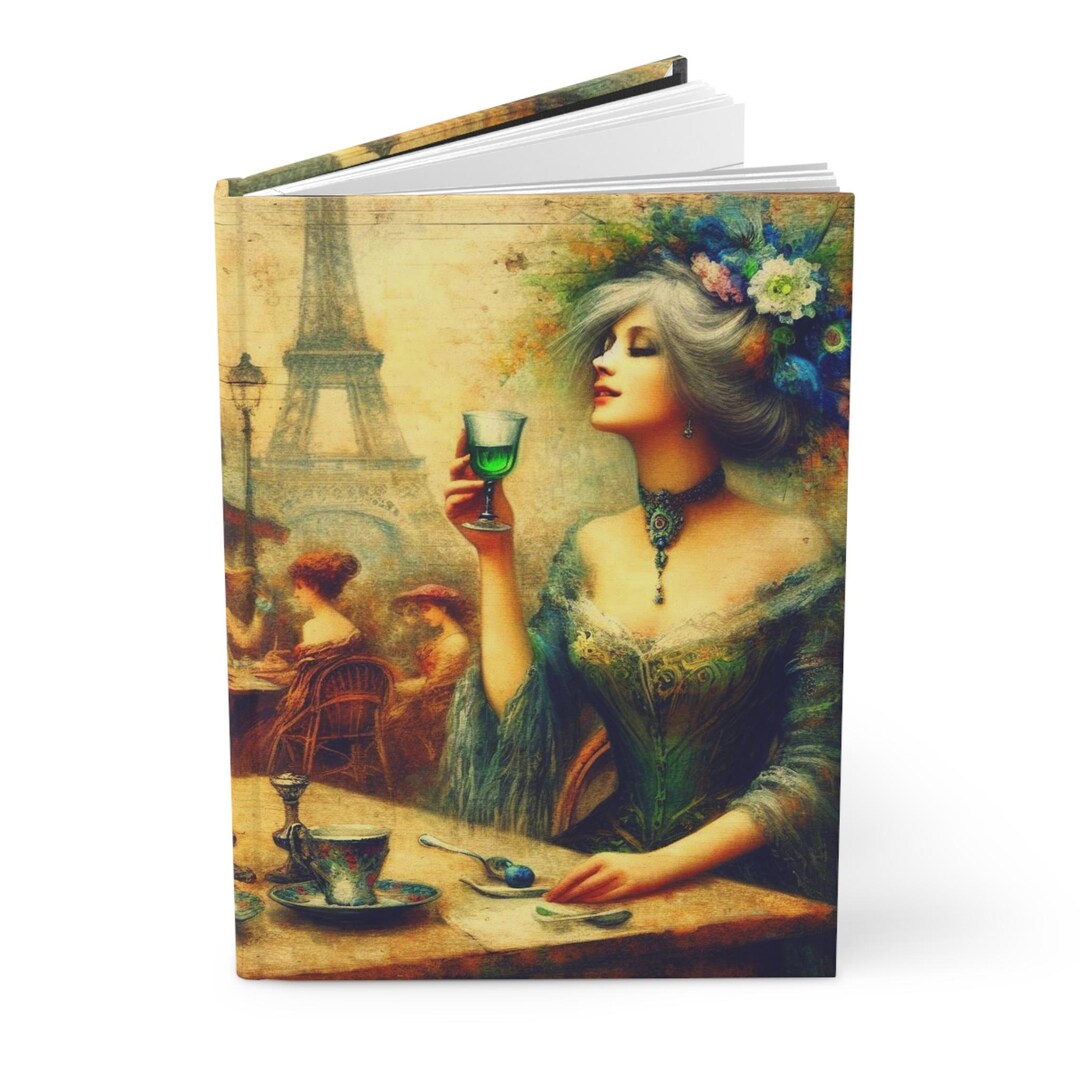 Vintage 1890s Antique Parisian Style Hardcover Notebook Journal - Etsy