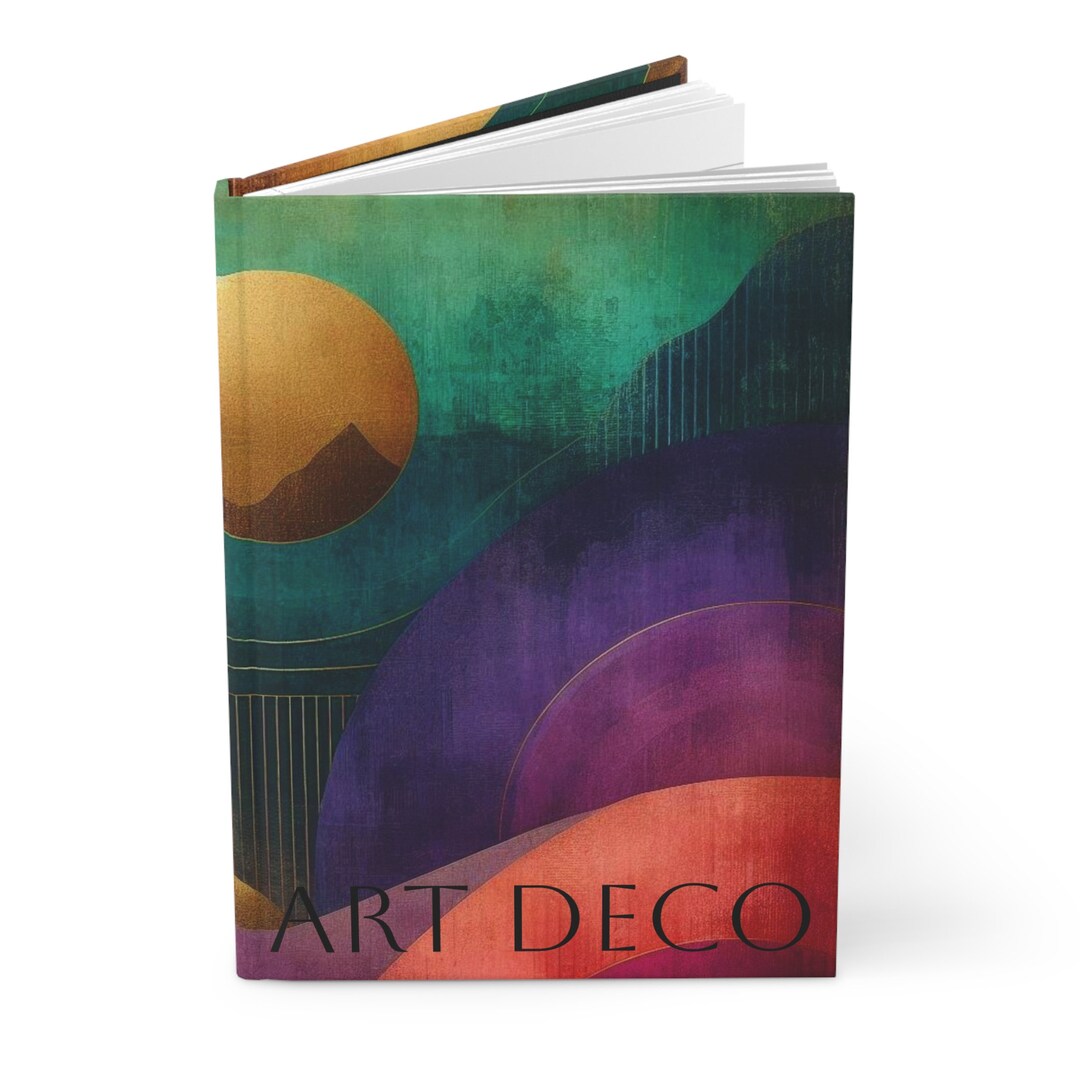 Vintage Art Deco 1920s Style Journal, Notebook, Diary, Sketchbook ...