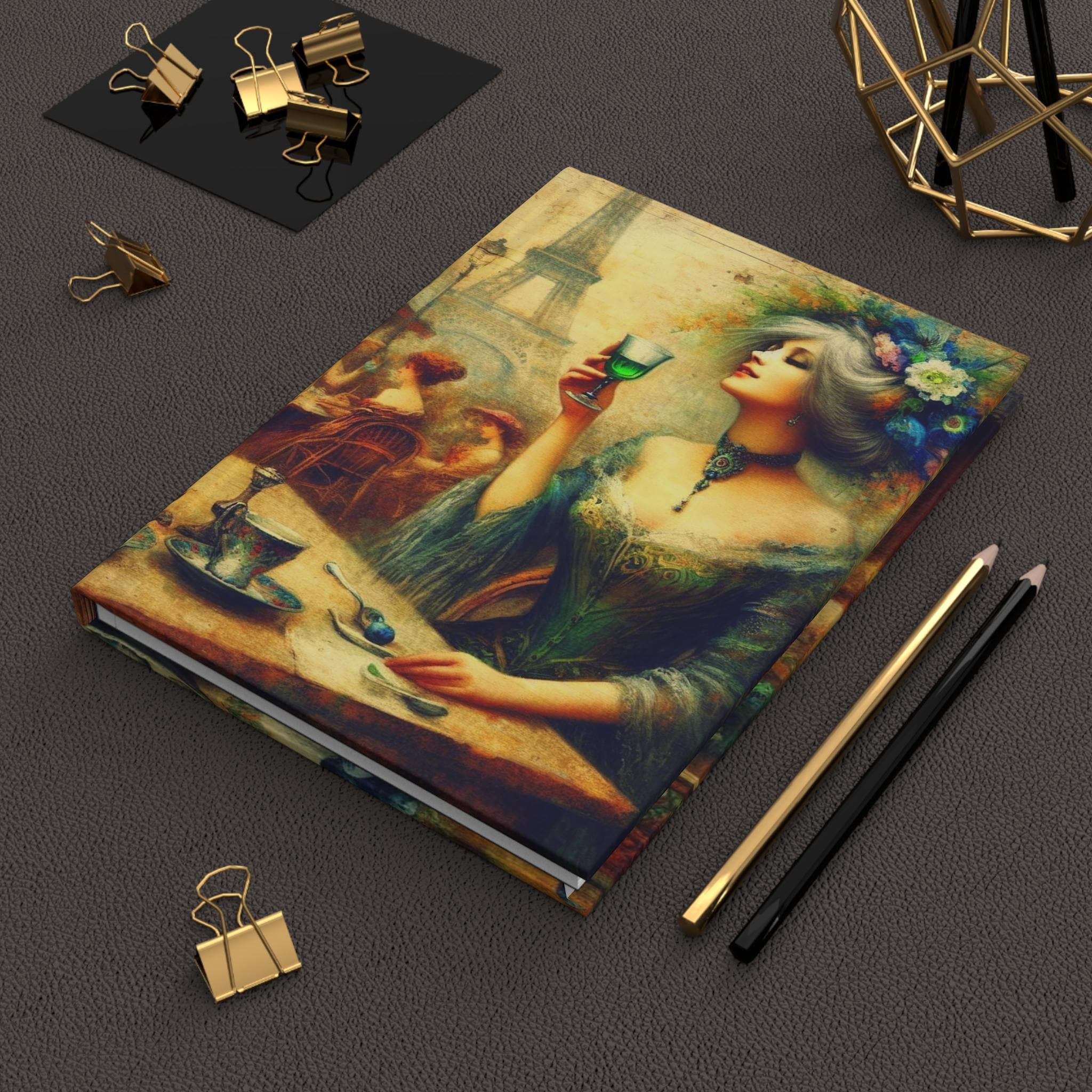Vintage 1890s Antique Parisian Style Hardcover Notebook Journal - Etsy