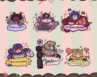 Transformers porte-clés saint valentin