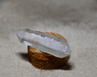 Cristal de roche, cristal de roche, 3,5 cm,  Madagascar.