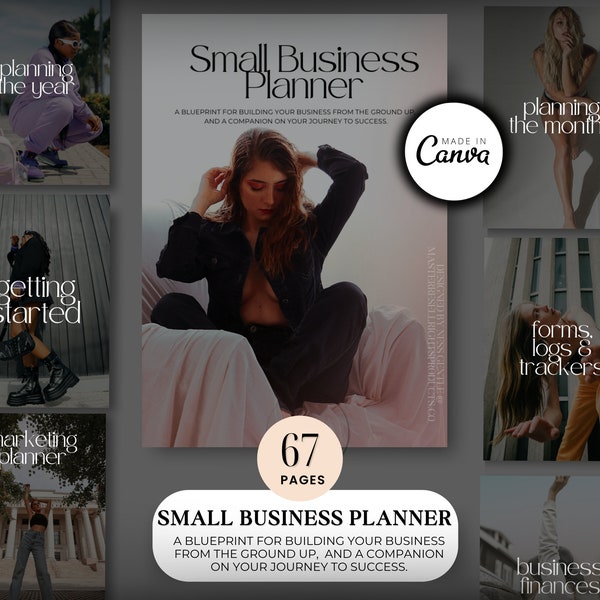 Small Business Blueprint Planner with MRR | Master Resell Rights | PLR | Digital Products with Master Resell Rights | Digital Planner