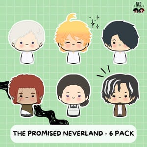 Pack d'autocollants THE PROMISED NEVERL4ND