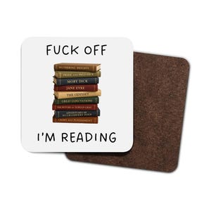 F*ck Off I'm Reading Mug, Book Gift, Mug For Book Lover, Profanity Gift, Bookworm Gift, Book Addict Gift, Book Lover Present image 8
