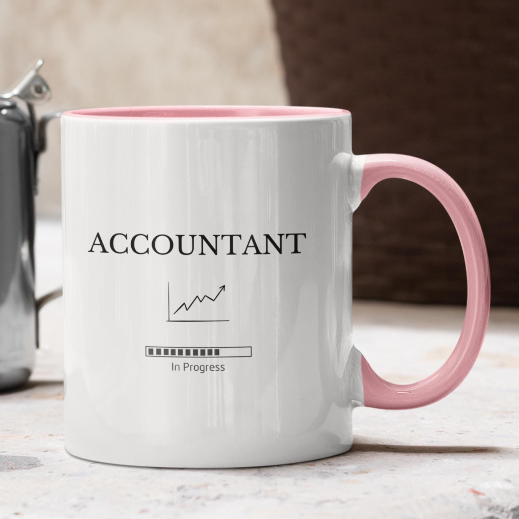 Personalised Accountant Mug, Funny Future Accountant Gift, Accountant In Progress Mug, Accountancy Student Gift, Christmas Gift