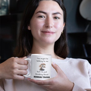 Bonsai Tree Mug | Funny Gift for Plant Lovers (Ceramic 11oz) image 6