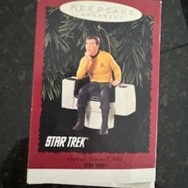 Hallmark Star Trek Ornament of Captain James T. Kirk