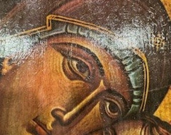 Icono griego de la Virgen María