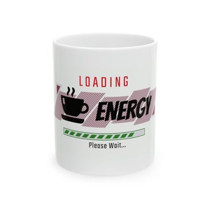 Ceramic Mug Energy, 11oz imagen 1