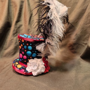 Polkadot top hat