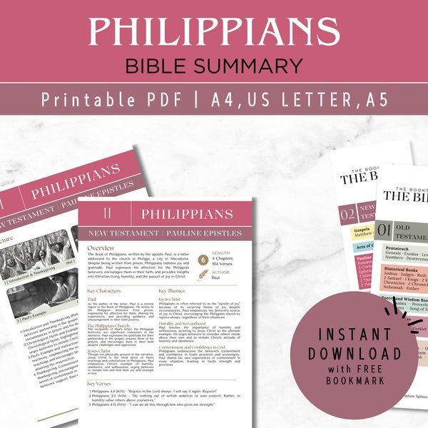 General Epistles Bible Study Bundle Printable Cheat Sheet New Testament ...