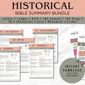 【bible】14点おまとめ 14 Bible Study Bookmarks Printable | Books of the Bible