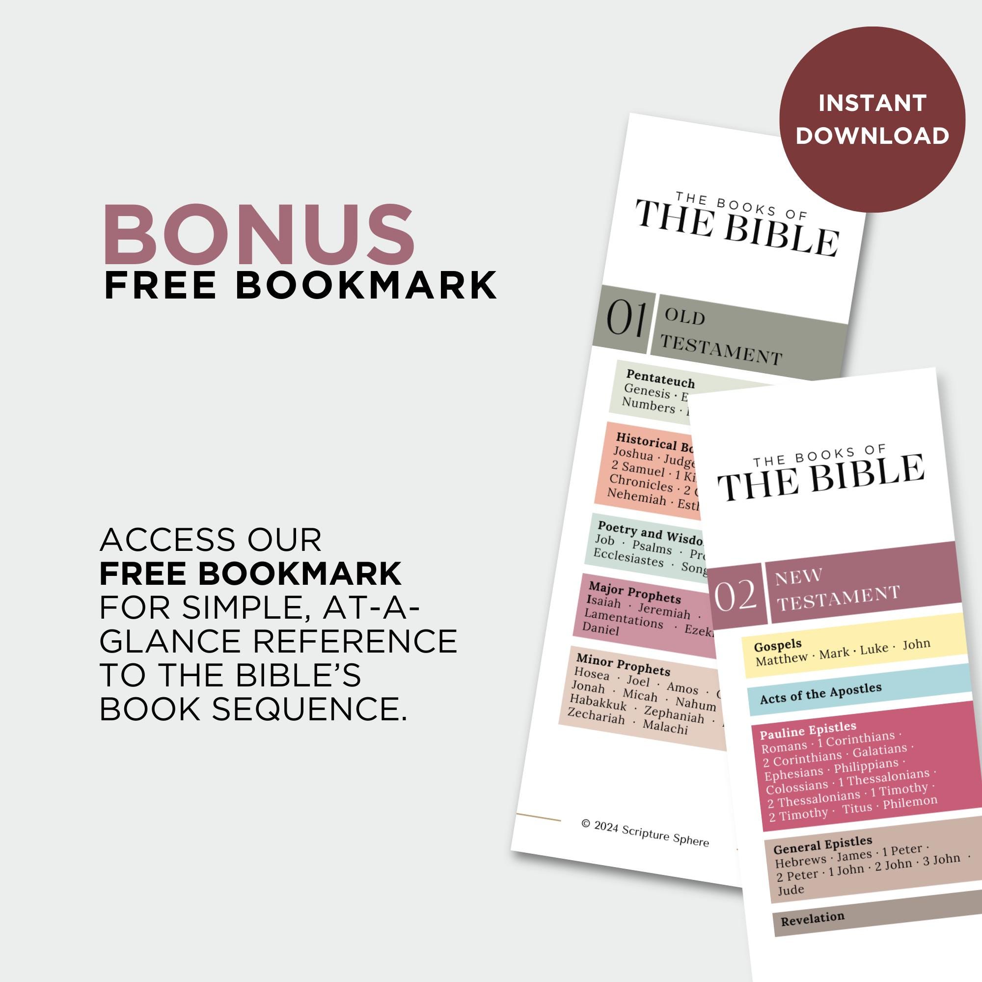 60 Women of the Bible Study Guide PDF | Printable Bible Characters ...