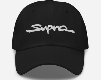 Supra Embroidered Hat - Gift for Supra fans