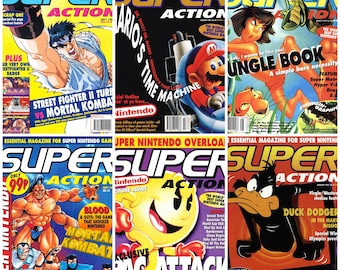 Complete Super Action Magazine (24 Issues) PDF