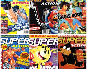 Complete Super Action Magazine (24 Issues) PDF