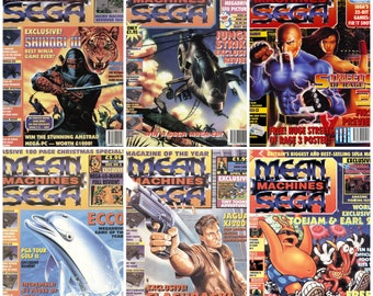Complete Mean Machines Sega Magazine (53 Issues + Extras) PDF