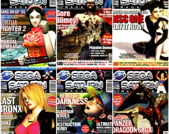 Complete Sega Saturn Magazine (37 Issues) PDF