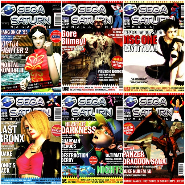 Complete Sega Saturn Magazine (37 Issues) PDF