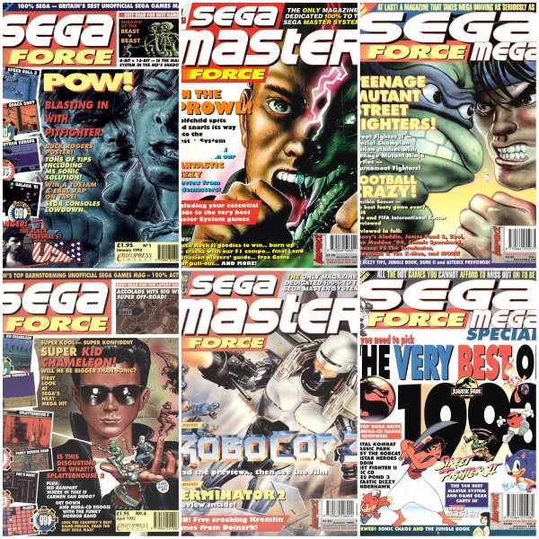 Sega Master Force/Sega Force/Sega Force Mega Magazine