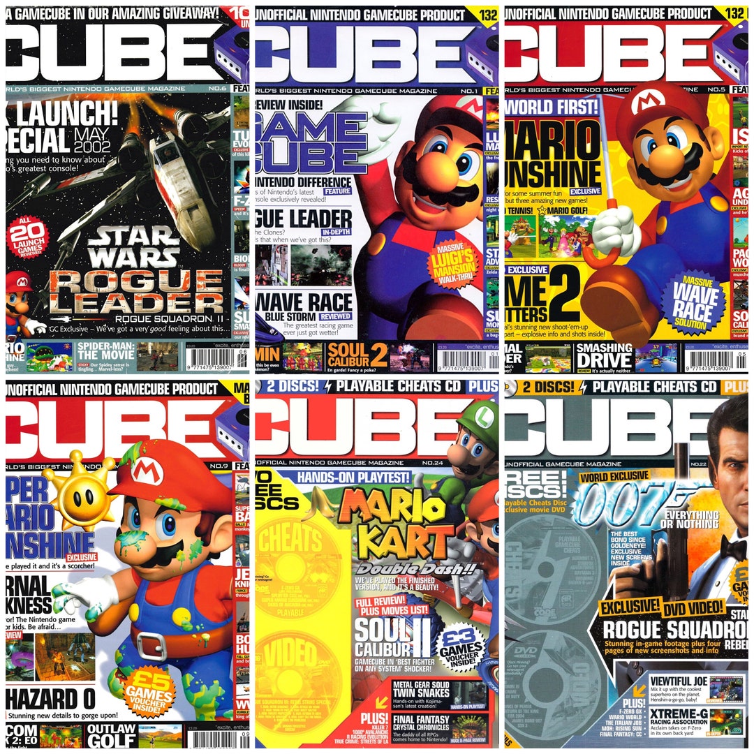 Cube Magazine (49 Issues Extras) PDF Gamecube Australia