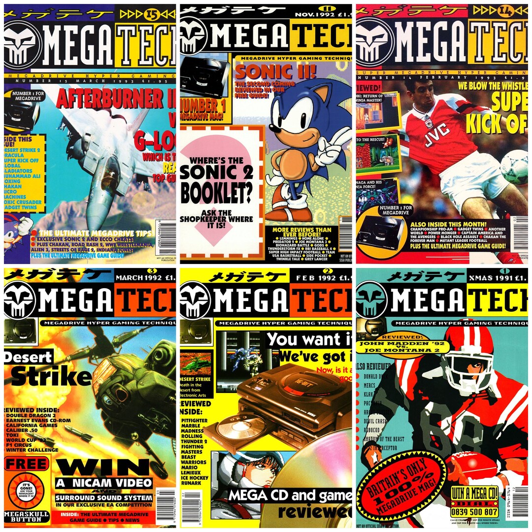 Complete Mega Tech Magazine (43 Issues + Extras) PDF - Etsy Australia
