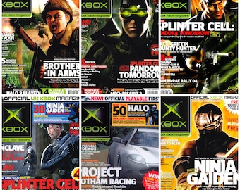 Magazine officiel Xbox (58 numéros + suppléments) PDF