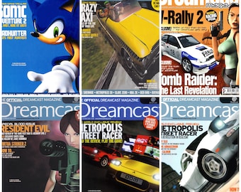 Complete Official Dreamcast Magazine UK (21 Issues) PDF