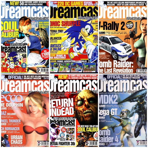Complete Dreamcast Magazine (34 Issues) PDF