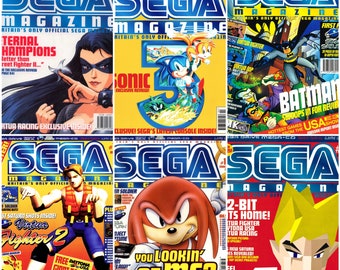 Komplettes Sega Magazin (22 Ausgaben) PDF