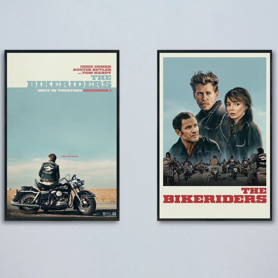 The Bikeriders Movie Poster, High Quality Canvas Poster, Holiday Gifts ...